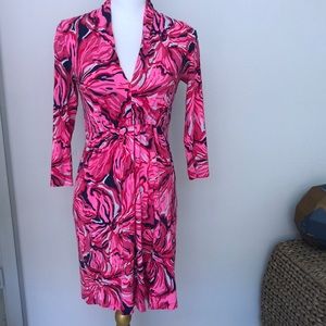 Bright pink Lilly dress. Size XS